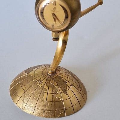 Rare Breitling Geneve Sputnik Desk Clock 